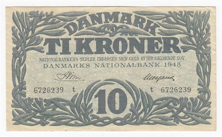 Danmark 1948 t