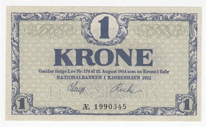 Danmark 1921Æ