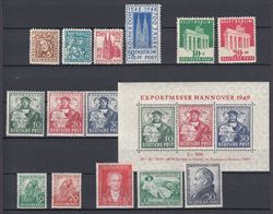 Tyskland, Zoner 1948-49