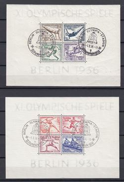 Tyskland, Zoner 1936