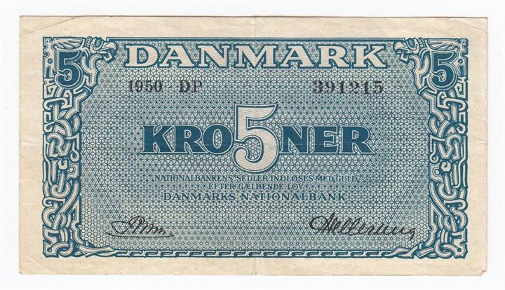 Danmark 1950 DP