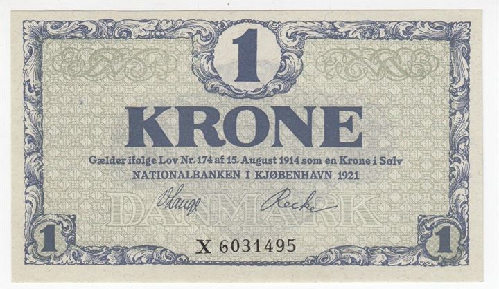 Danmark 1921X