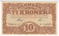 Danmark 1920 F
