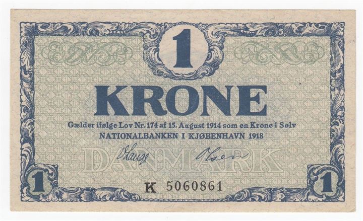 Danmark 1918 K