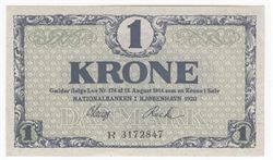 Danmark 1920 R