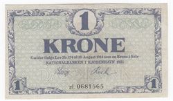 Danmark 1921 2L