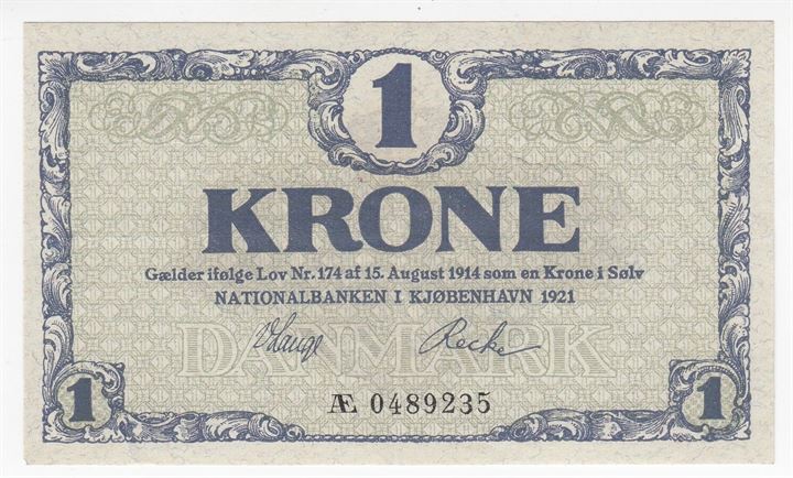 Danmark 1921 Æ