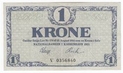 Danmark 1921 V