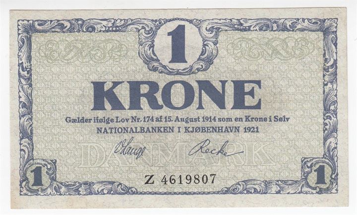 Danmark 1921 Z
