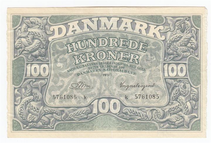 Danmark 1951 k