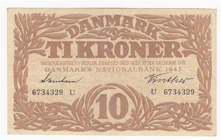 Danmark 1943 U